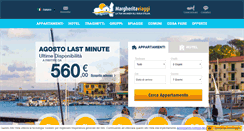 Desktop Screenshot of margheritaviaggi.com